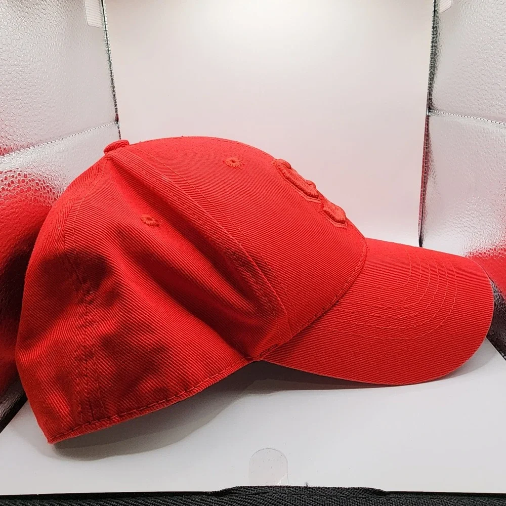 Fan Favorite NC State‎ Wolfpack Hat Mens OSFA Red Snapback Baseball Cap Logo